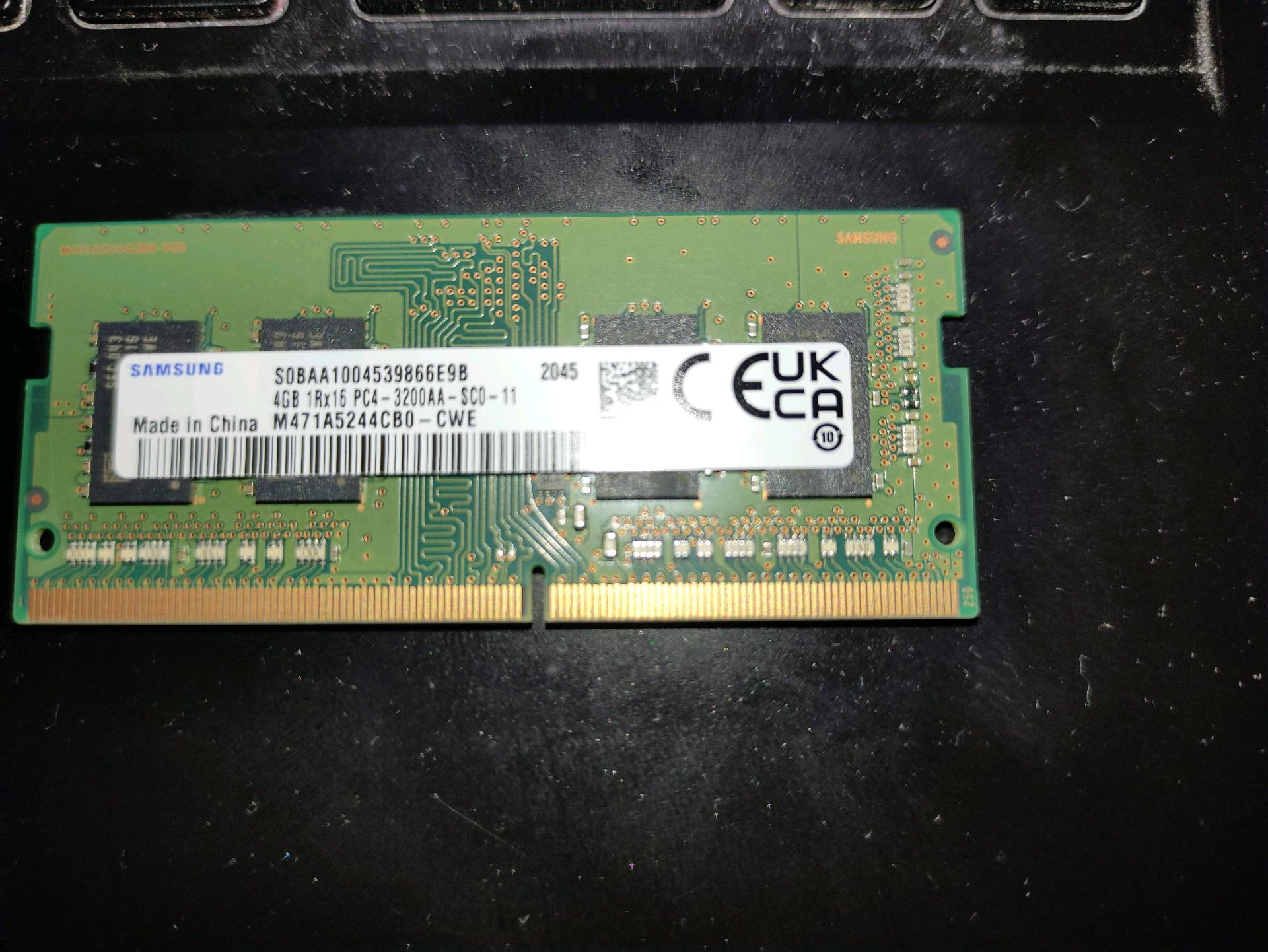 4GB RAM DDR4