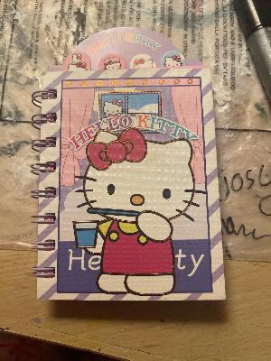 hello kitty note book
