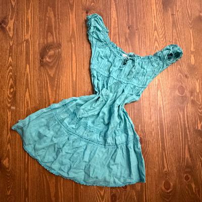 Teal dress