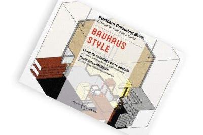 Bauhaus style coloring book