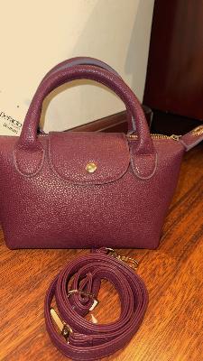 burgandy defacto bag