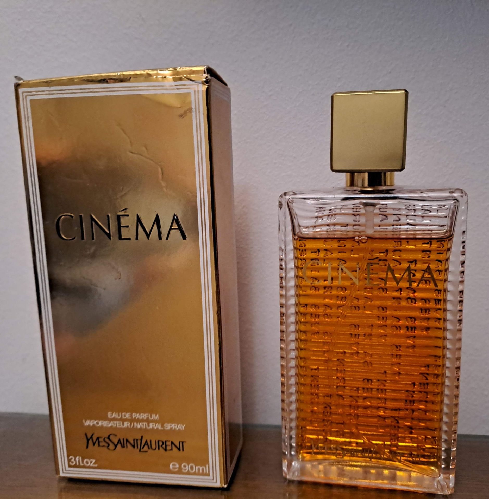 YSL Cinema EDP old batch 2014