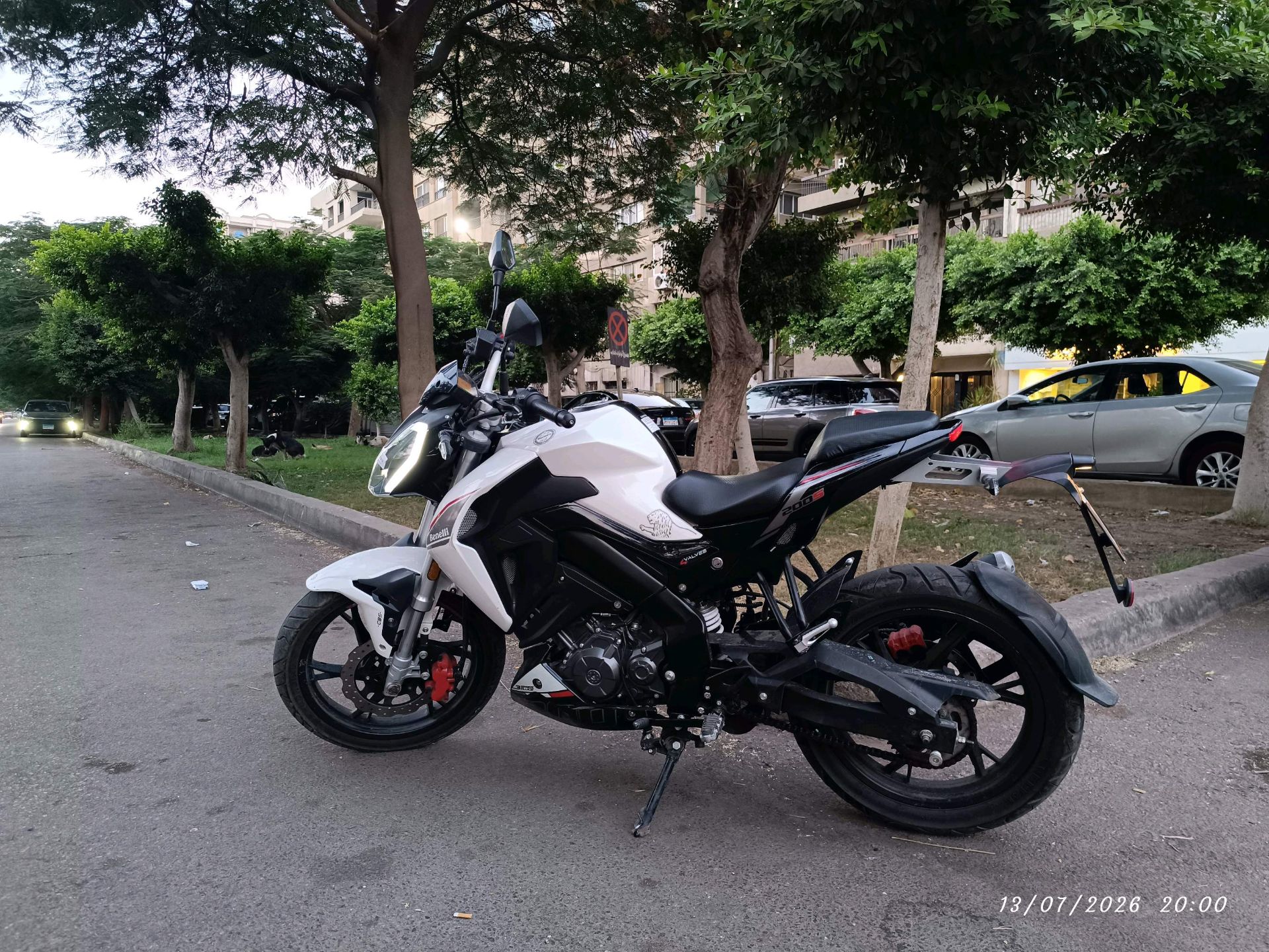 Ride with my motorcycle