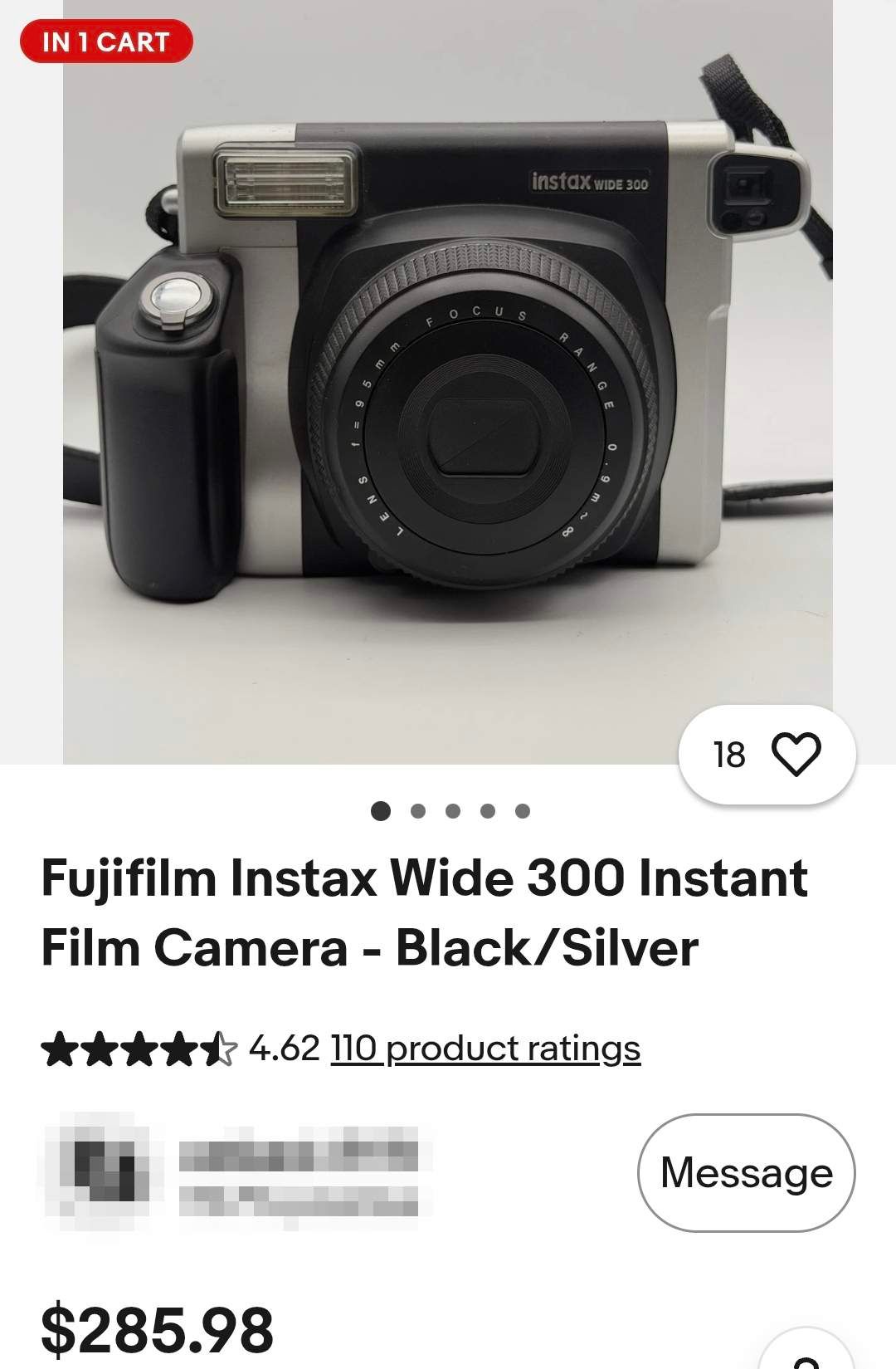 FUJI FILM INSTAX WIDE 300