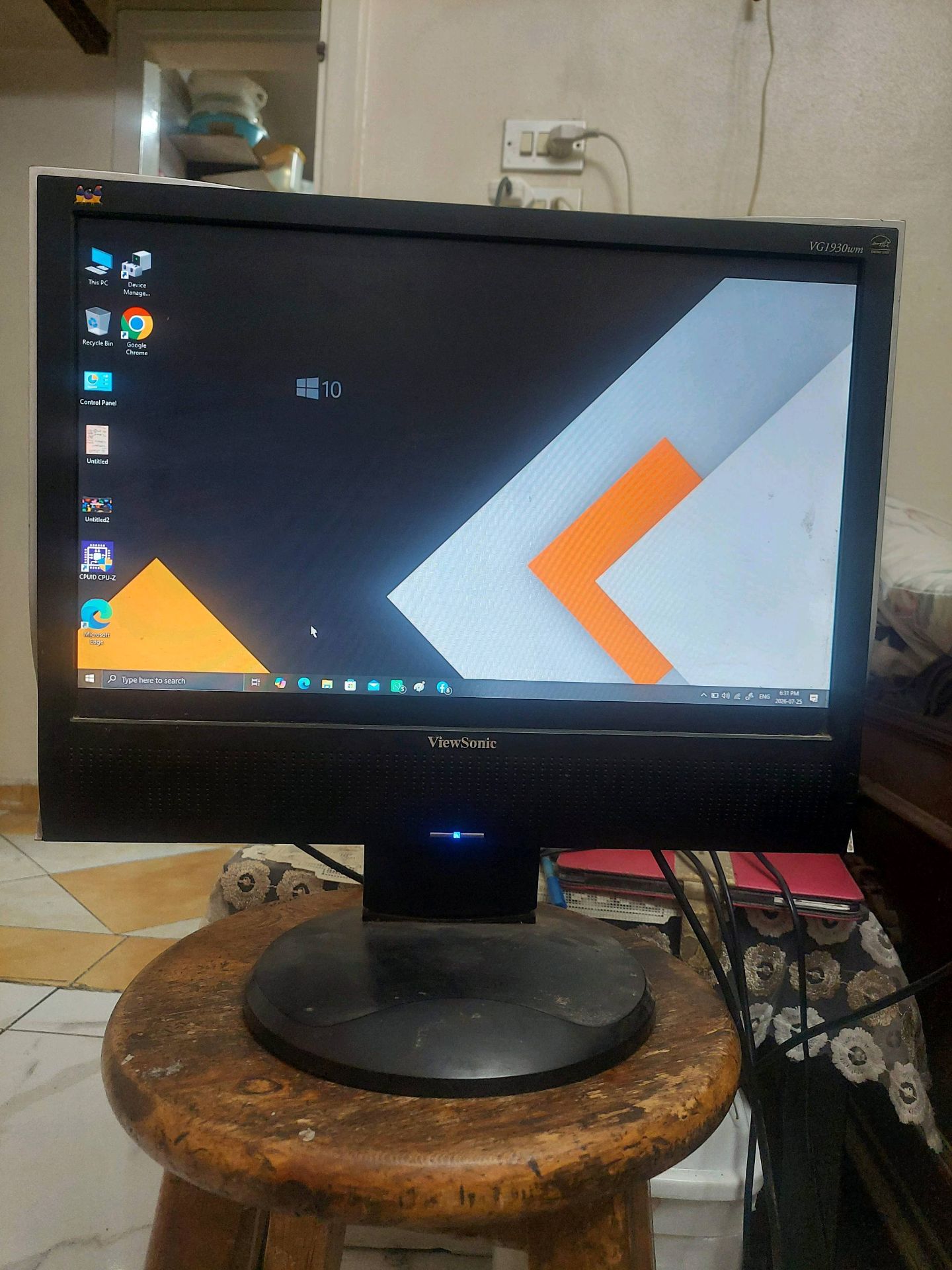 ViewSonic Screen 19"  VG1930wm