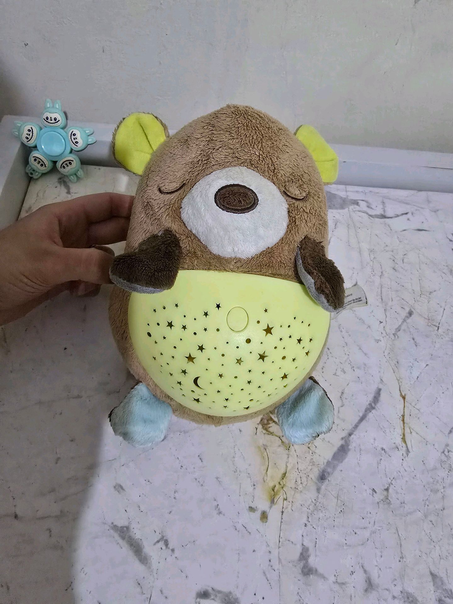 Plush Bear Musical Star Projec