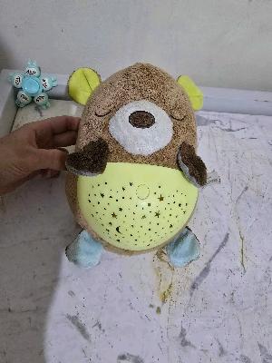 Plush Bear Musical Star Projec