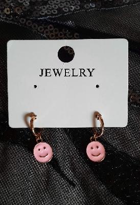 Smiley face earrings