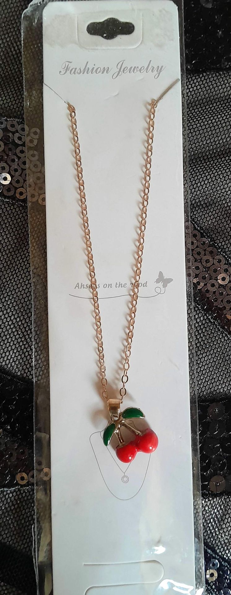 cherry necklace
