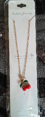 cherry necklace