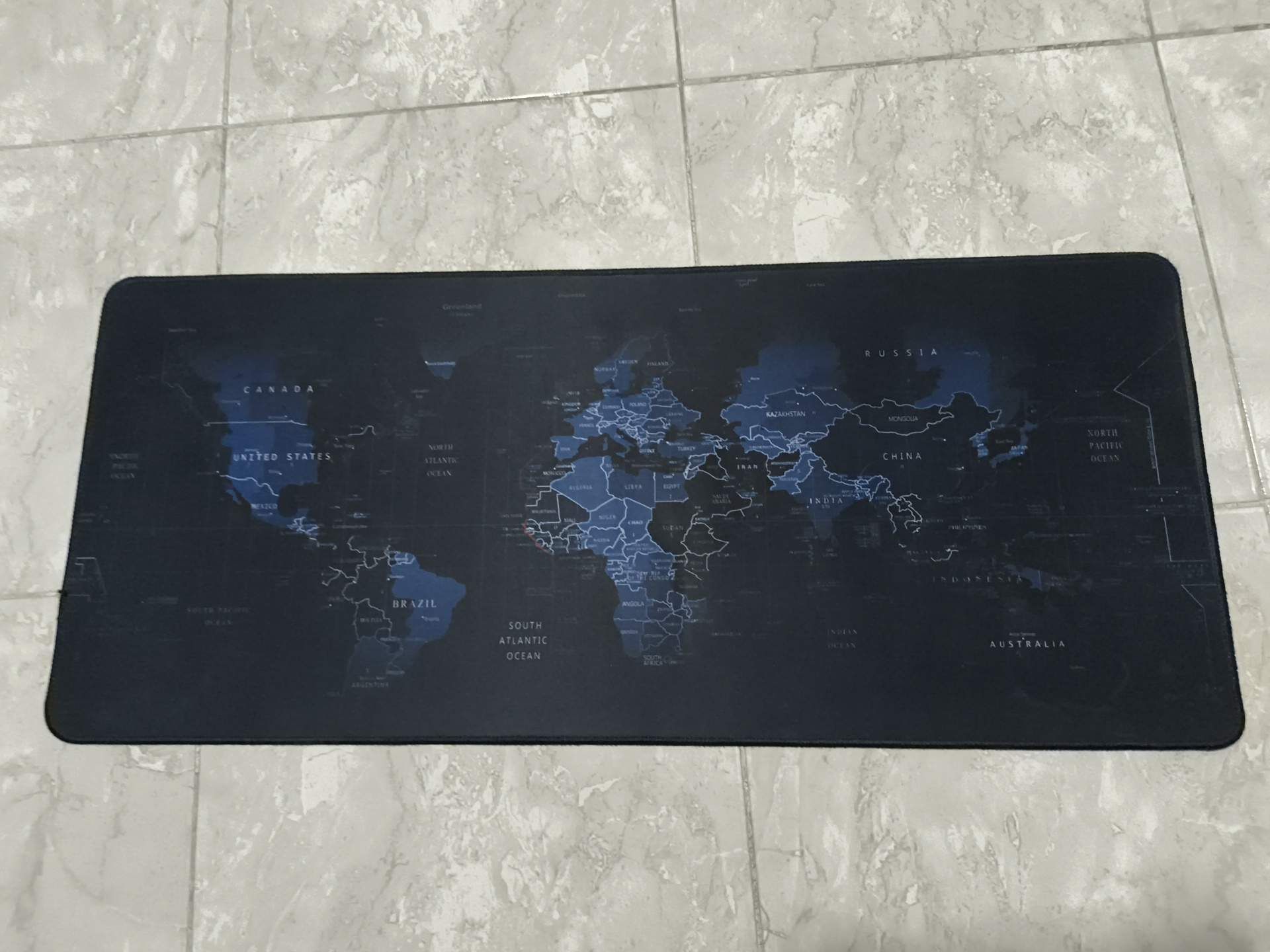 World Map Mousepad