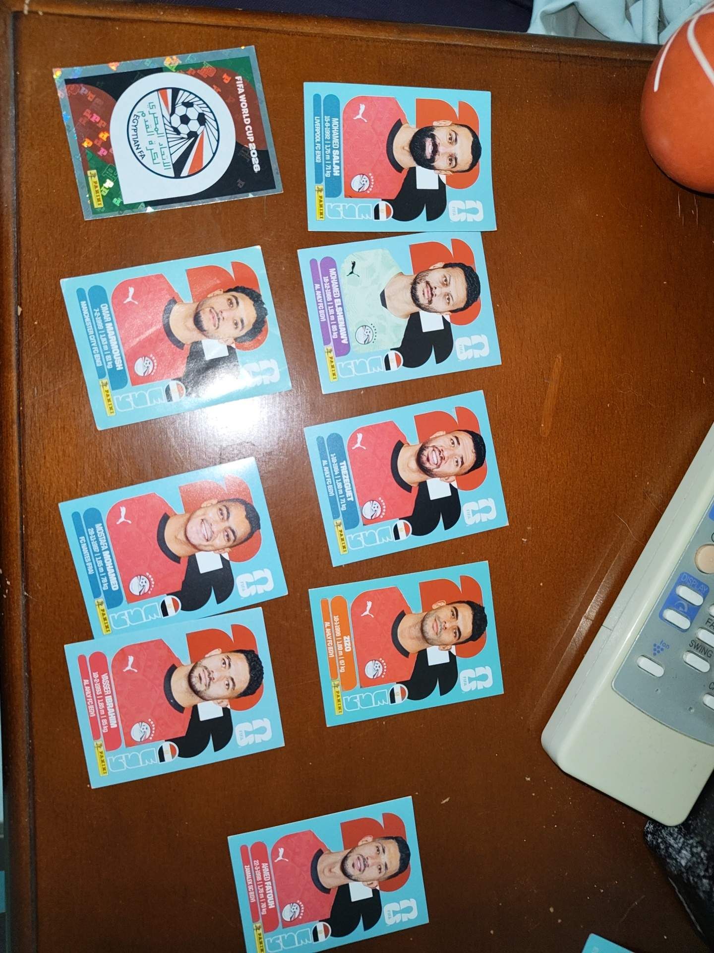 Egypt world cup stickers