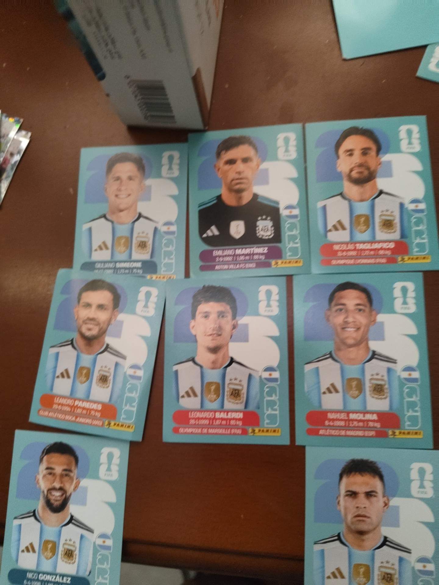 Argentina FIFA WC stickers