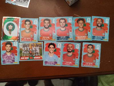 Morocco FIFA WC stickers