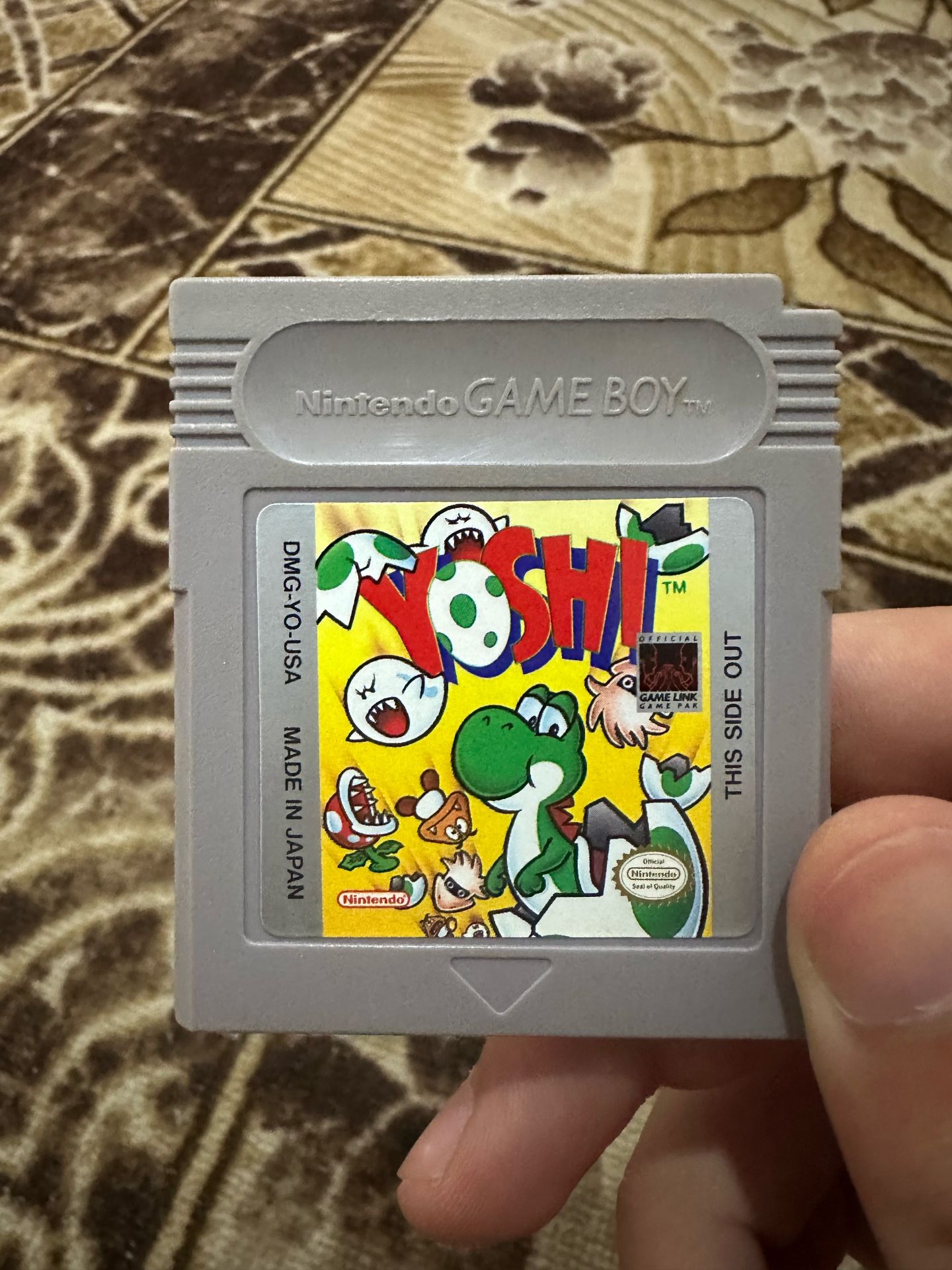 Nintendo Gameboy Yosh !
