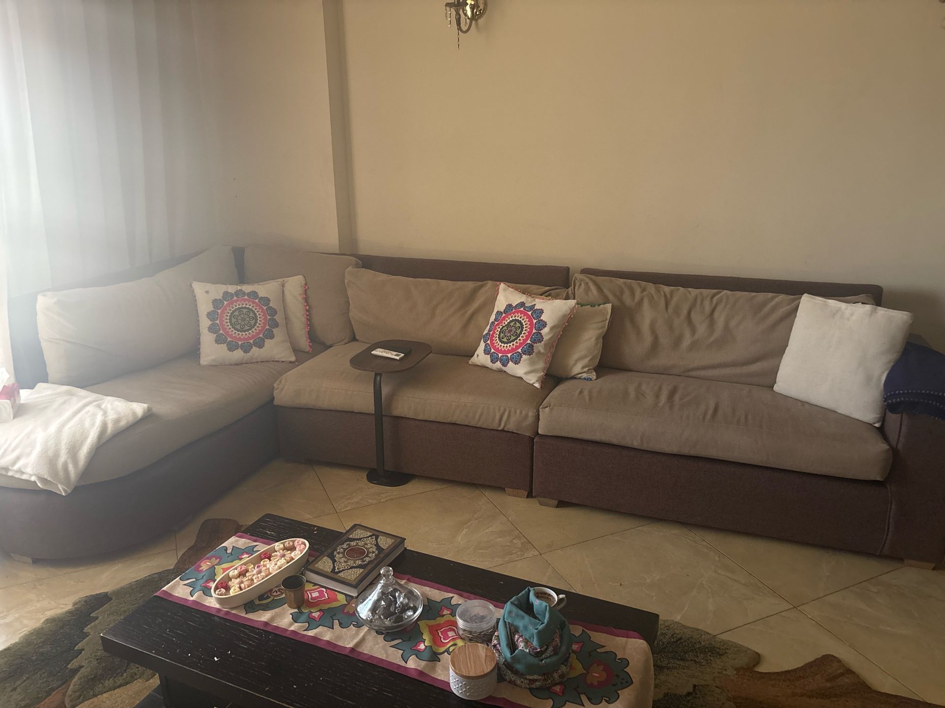 L shape sofa