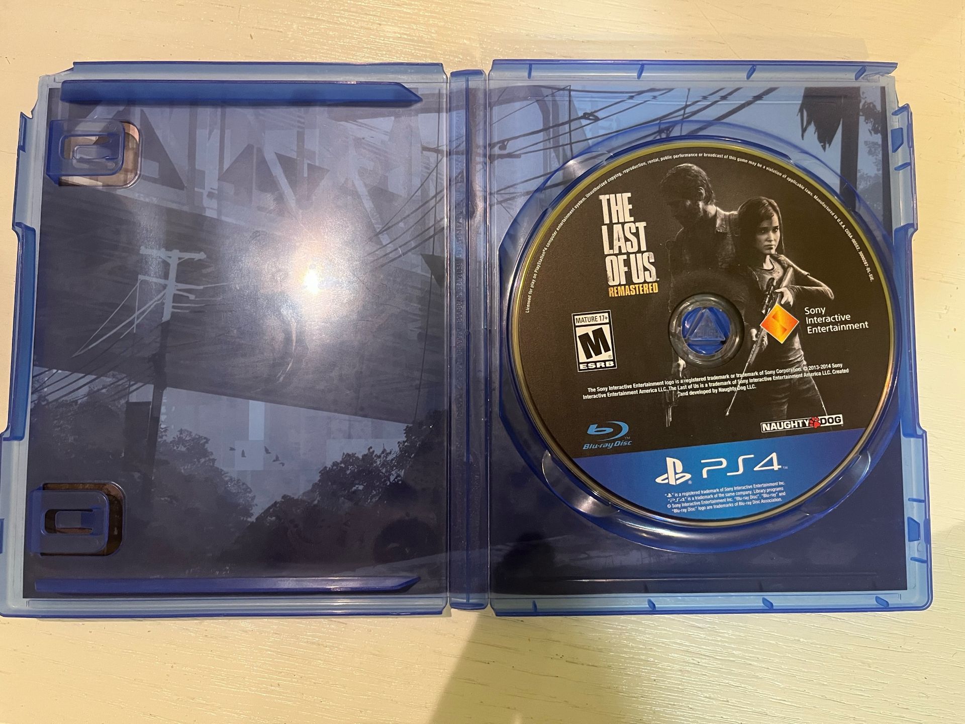 The Last of us PS4 CD