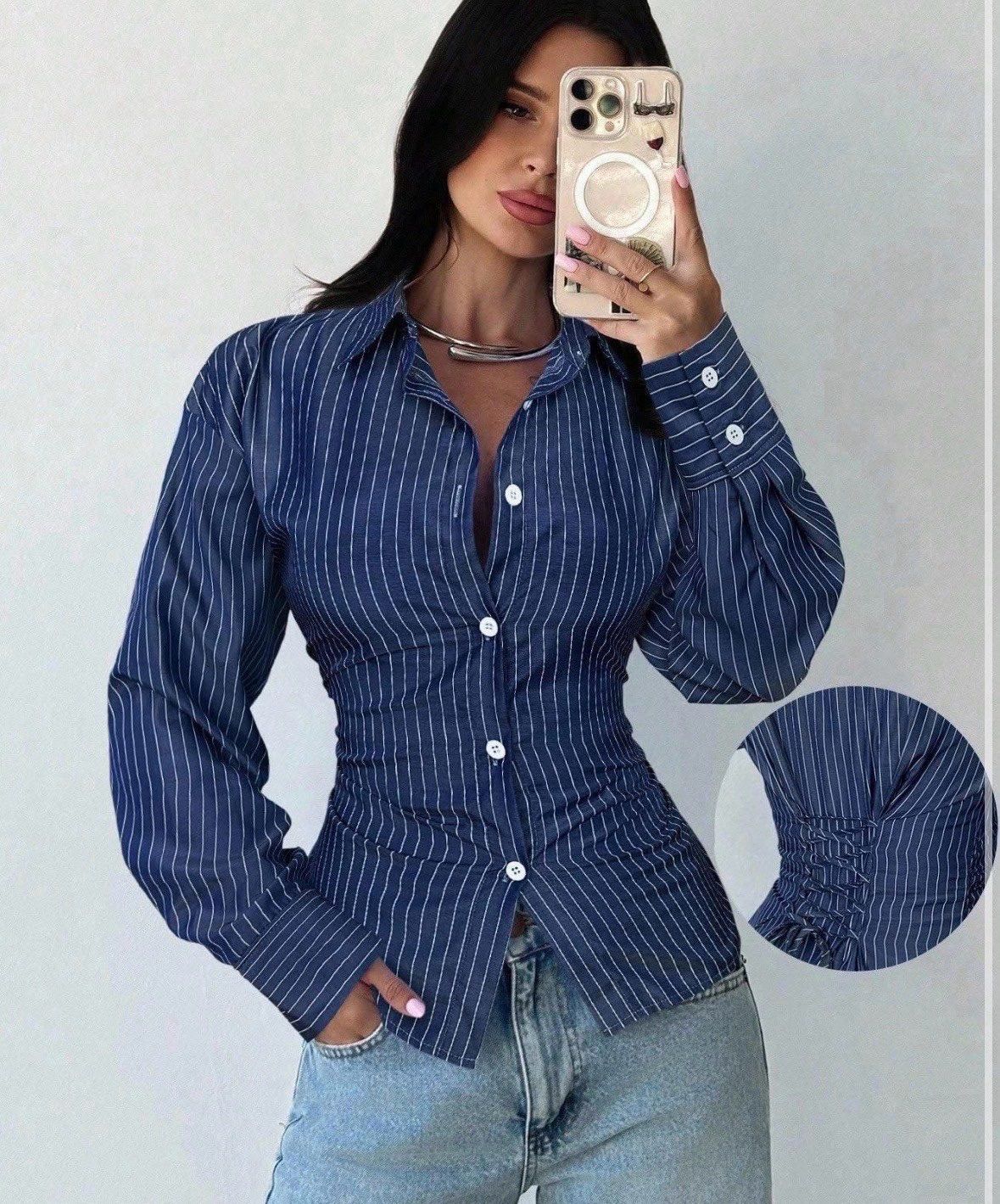 Shein navy shirt