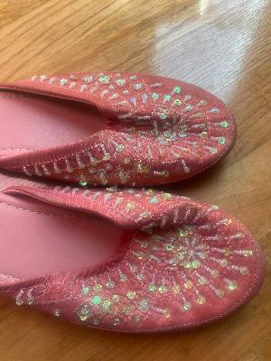 Long Hao embroidered sabot