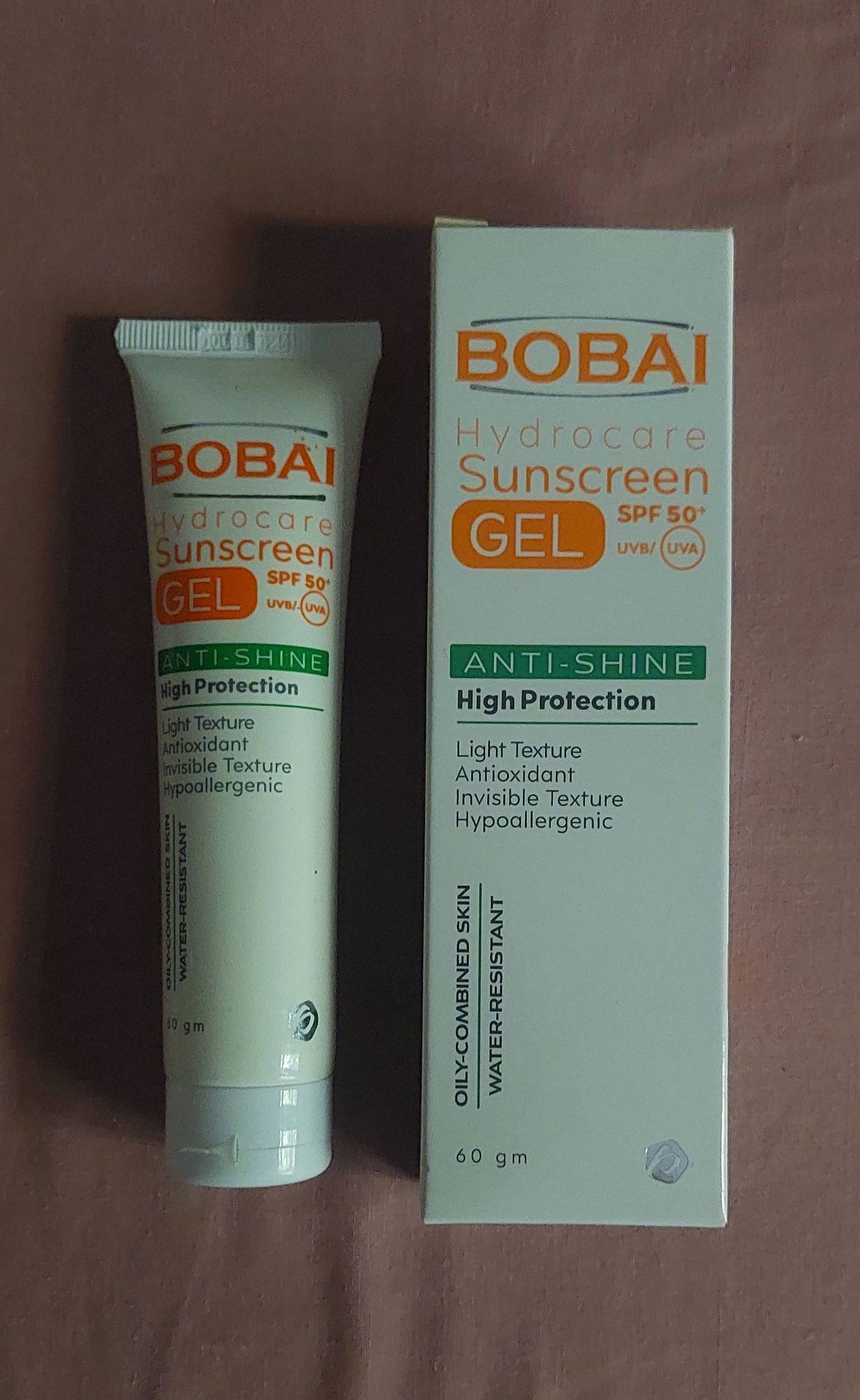2x bobai hydrocare sunscreen