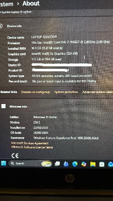 HP pavilion 15-eg0015ne