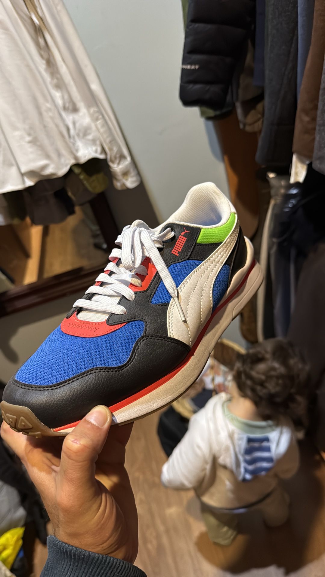 Puma Sneaker Blue Red White