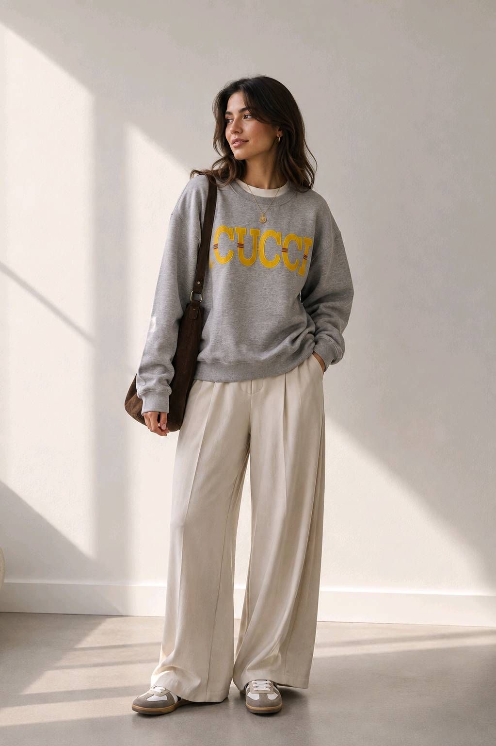 Grey cucci Sweatshirt