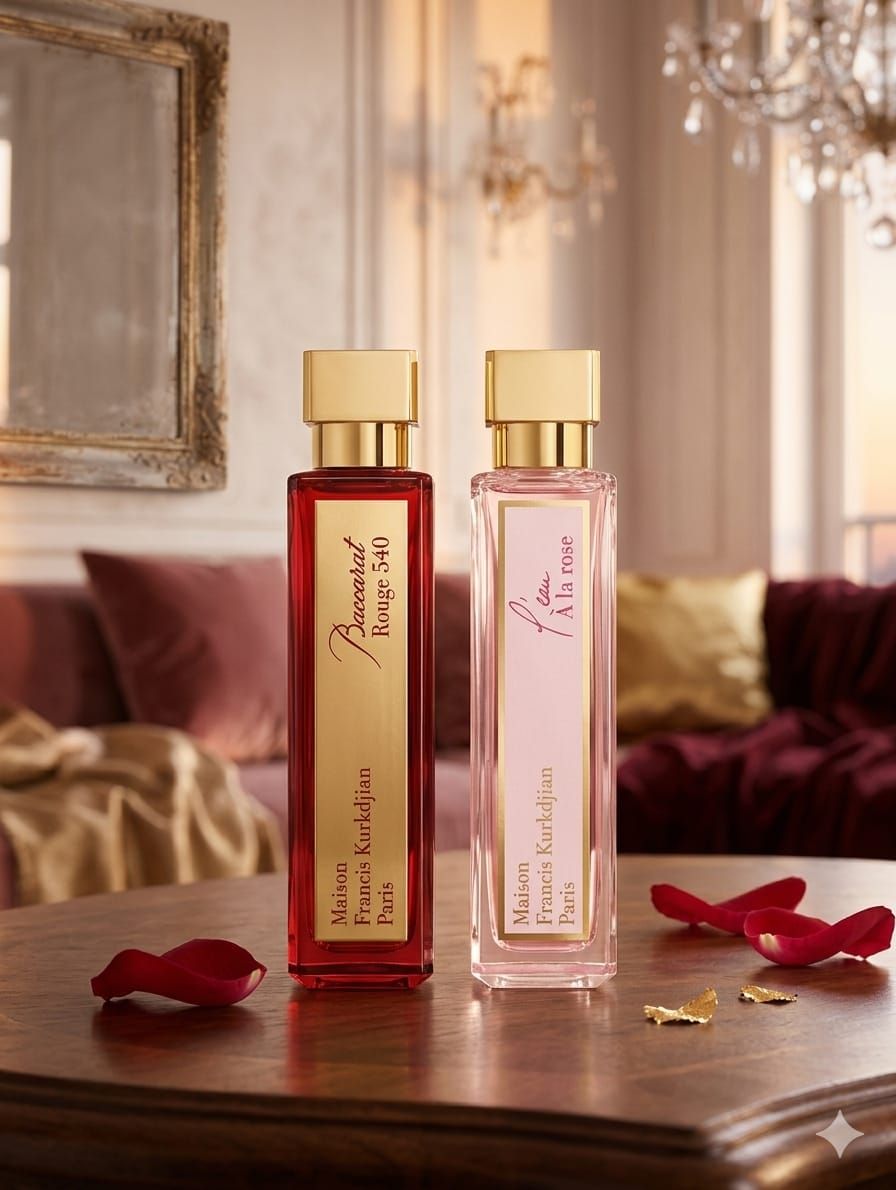 Perfume set - Rouge 540 & La rose