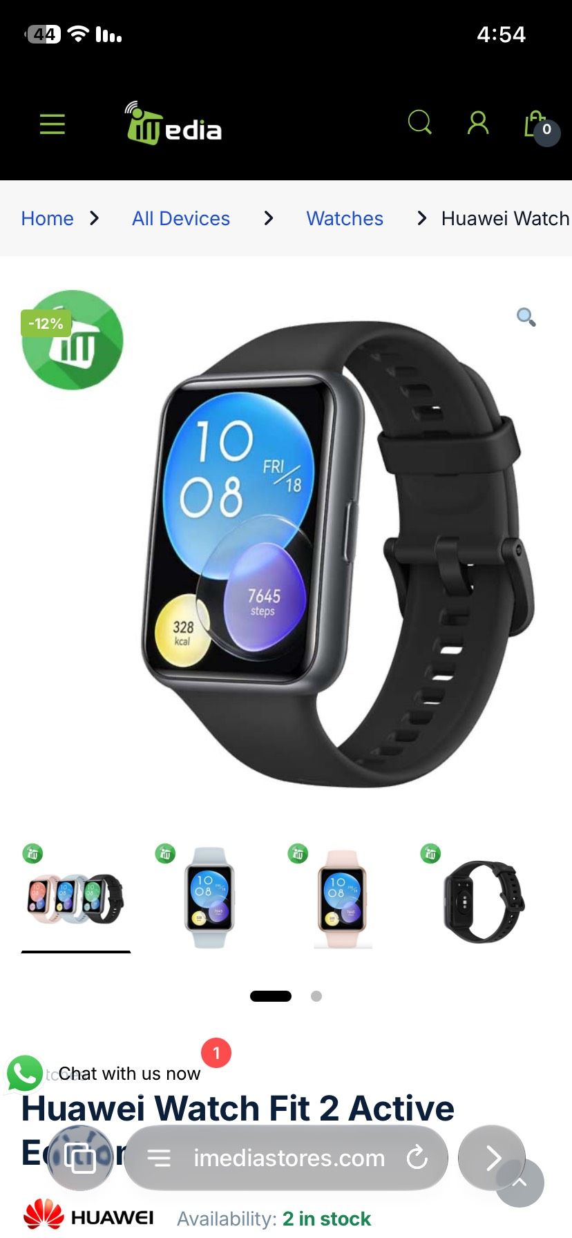 Huawei Watch Fit 2 Active