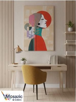 Abstract Portrait Canvas Art