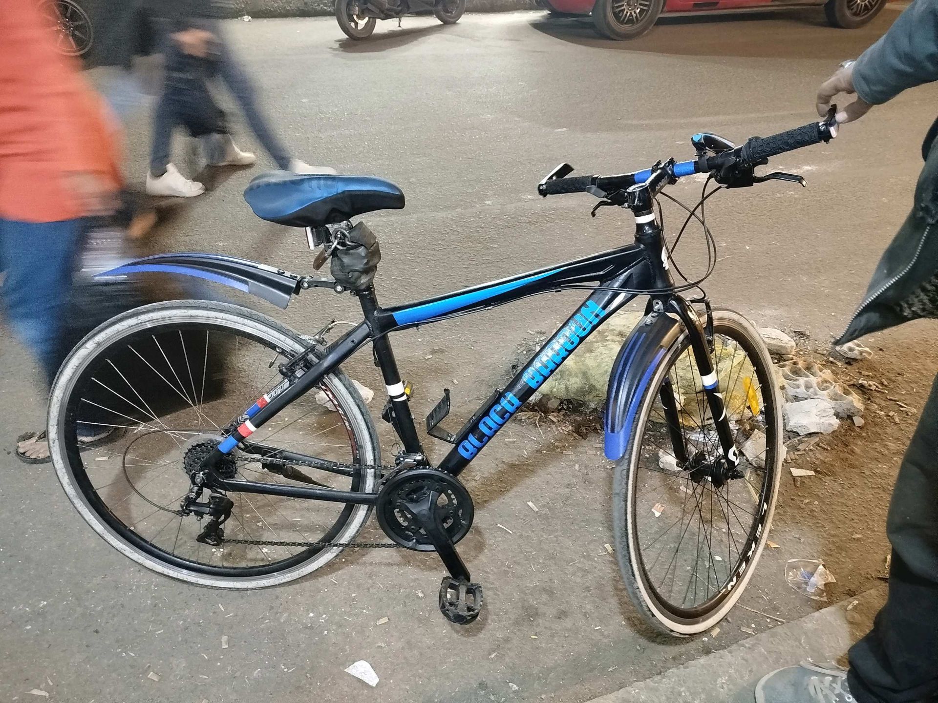 Blue & Black Haybir Bike