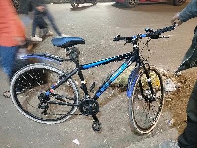 Blue & Black Haybir Bike