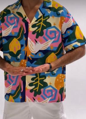 Tropical island hawaiian shirt