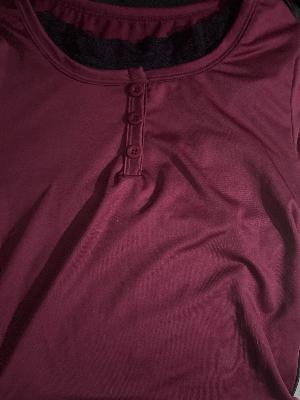Burgandy Blouse