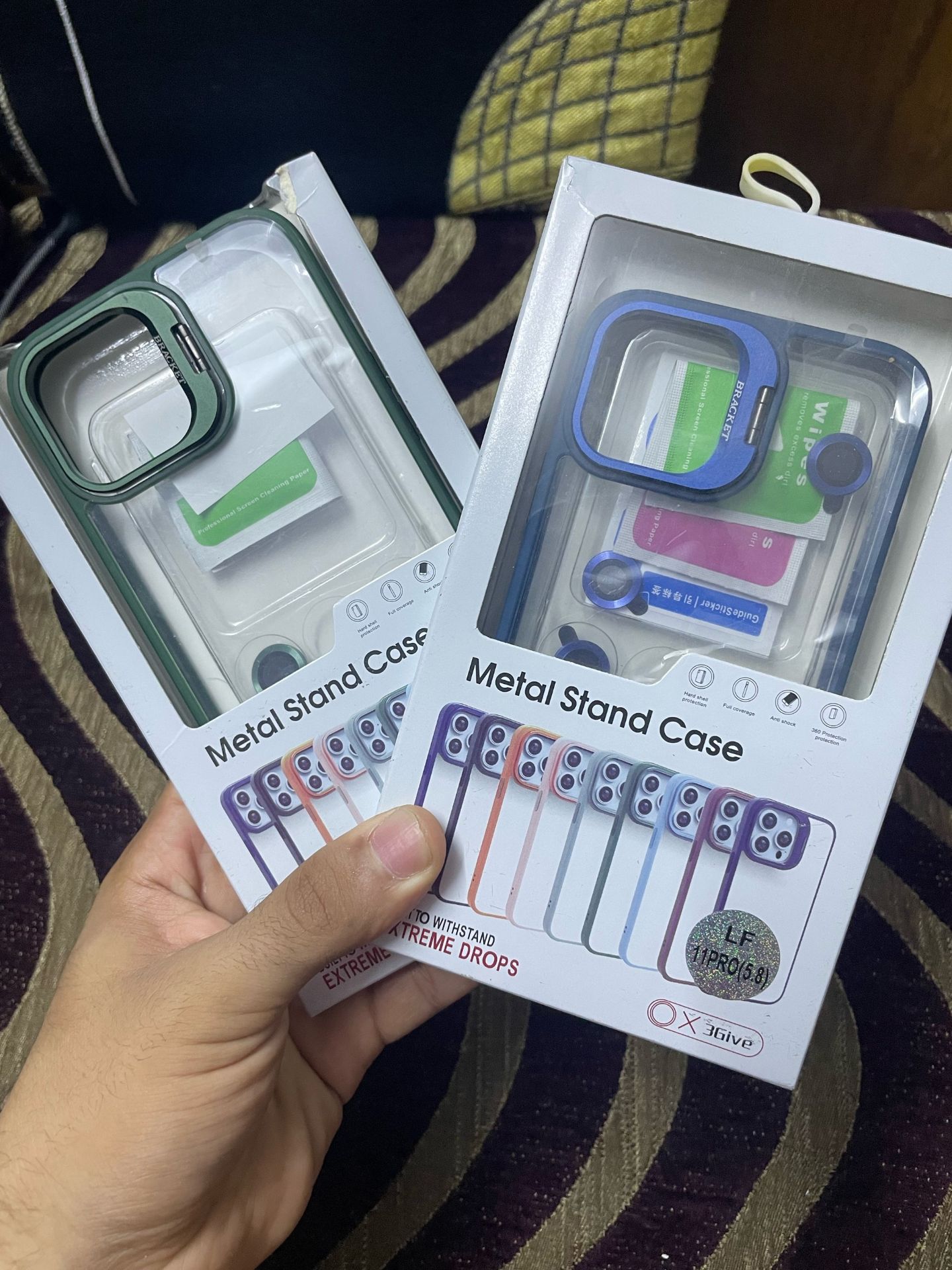 Metal Stand Case iPhone