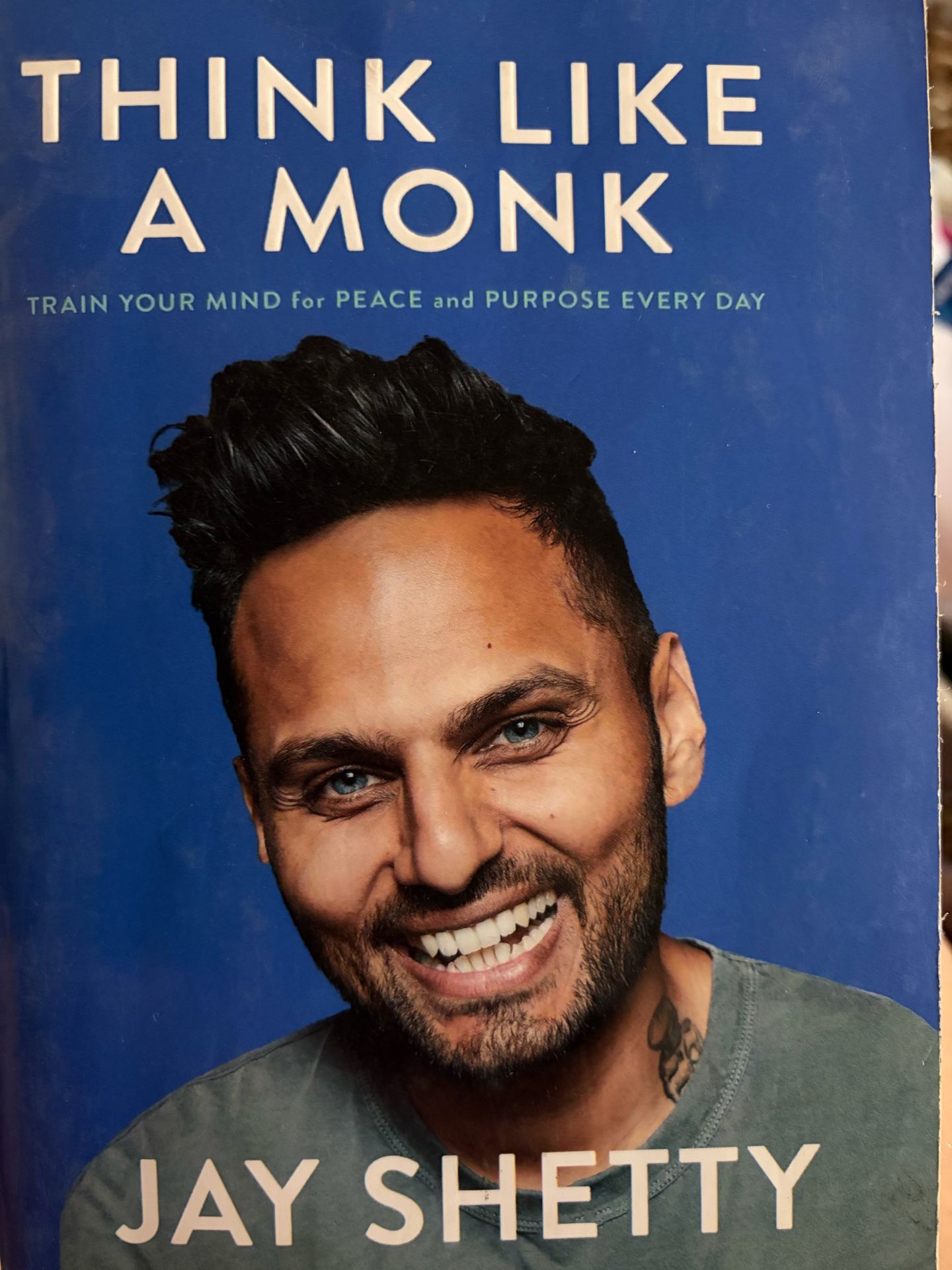 Think like a monk book