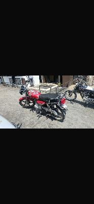 Red Motorcycle Bike