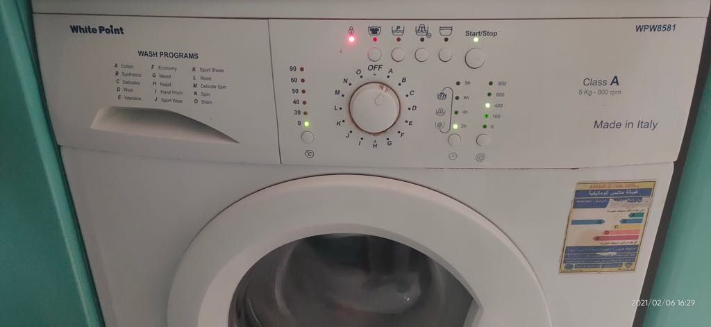 White Point Washing Machine
