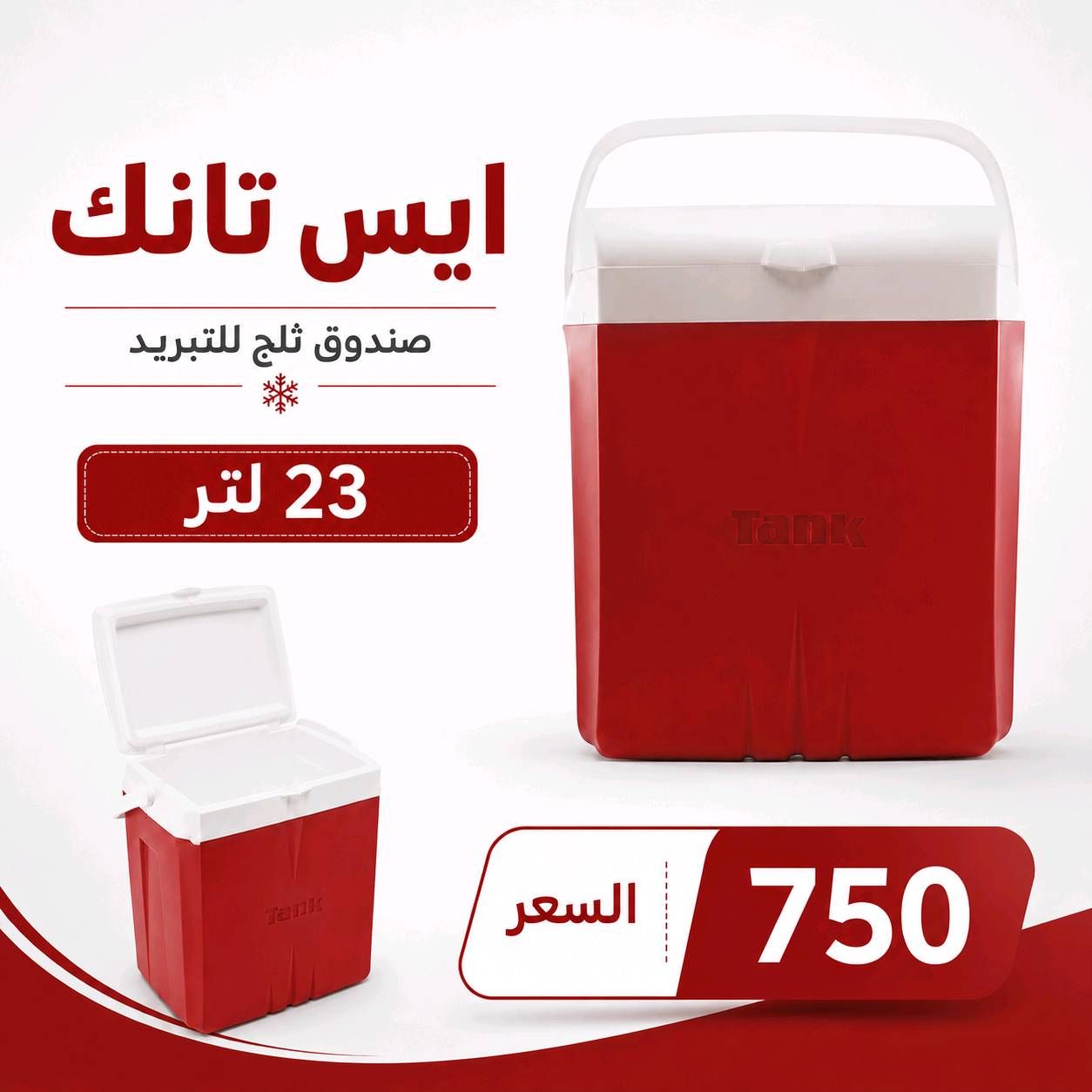 Cooler Box 23L Red