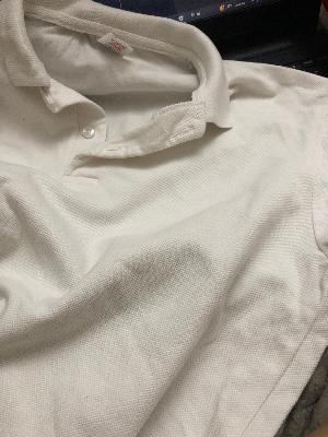 polo white shirt
