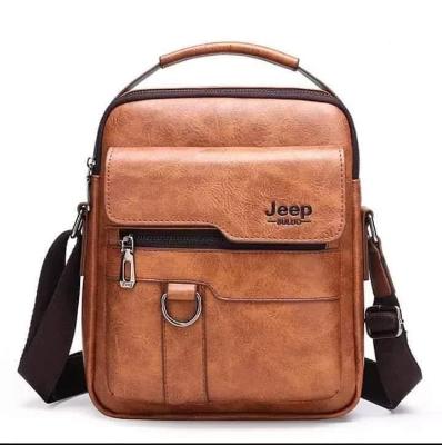 Jeep Leather Shoulder Bag