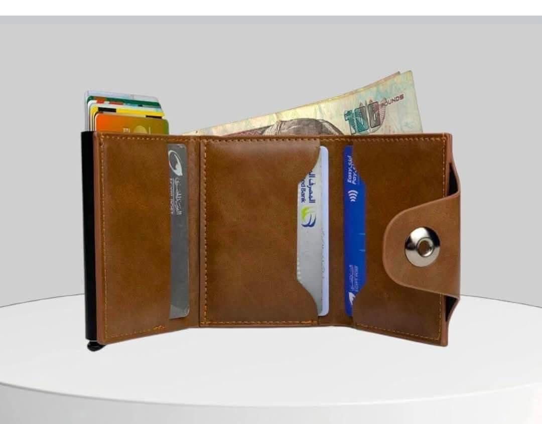 RFID Wallet Leather Card Holder