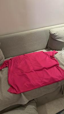 Pink Ribbed Long-Sleeve Top