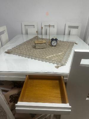 White Wall-Mounted Cabinet Unit
