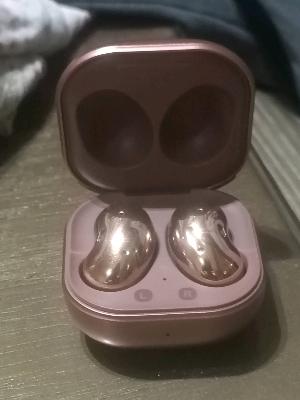 Pink Wireless Earbuds with Case