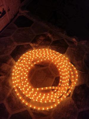 LED Rope Light Orange 13 m