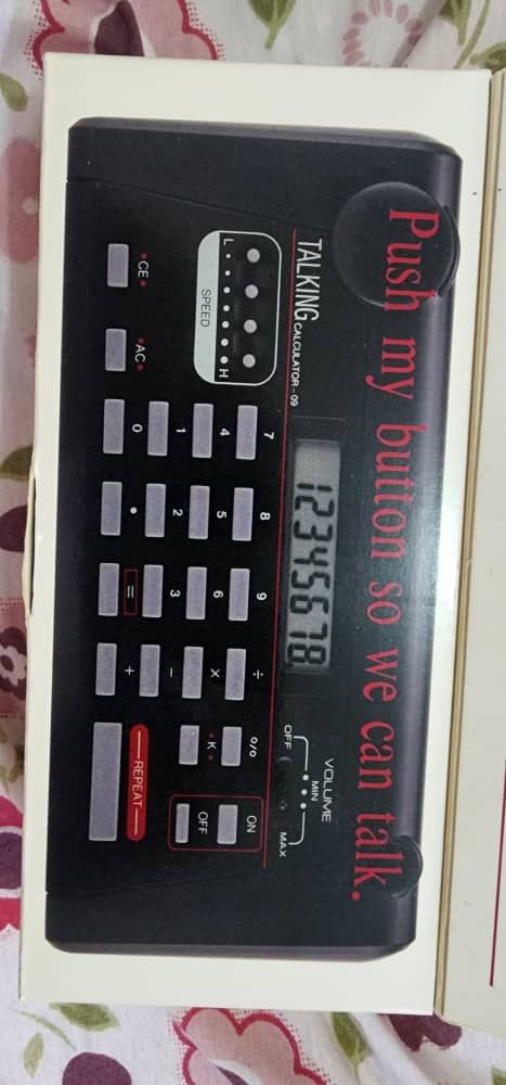 Talking Calculator