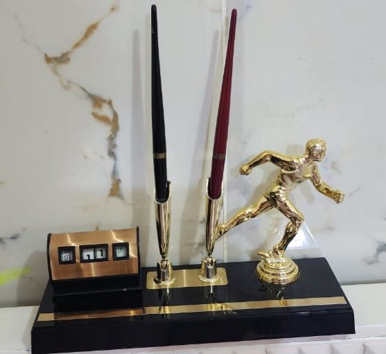 Executive Desk Set with Trophy