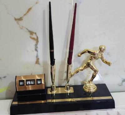 Executive Desk Set with Trophy