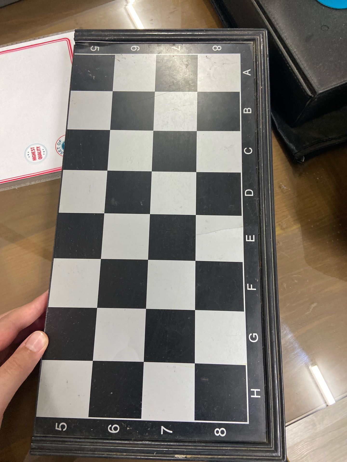 Chess Set with Board